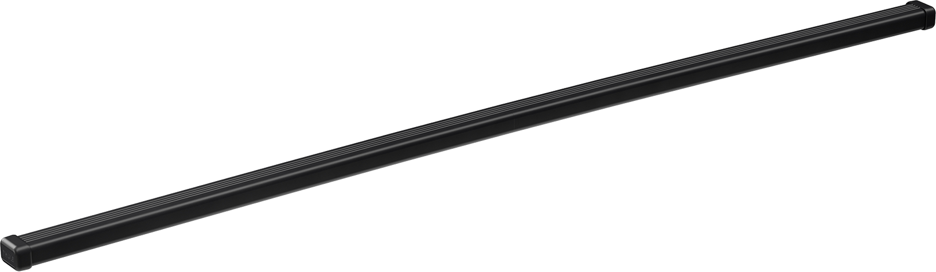 Thule SquareBar Evo Lastholderrør 118 cm - 7122/712200 - Svart 2-pakni - VW - Volvo - Ford - Skoda - Audi - Toyota - Mercedes - BMW