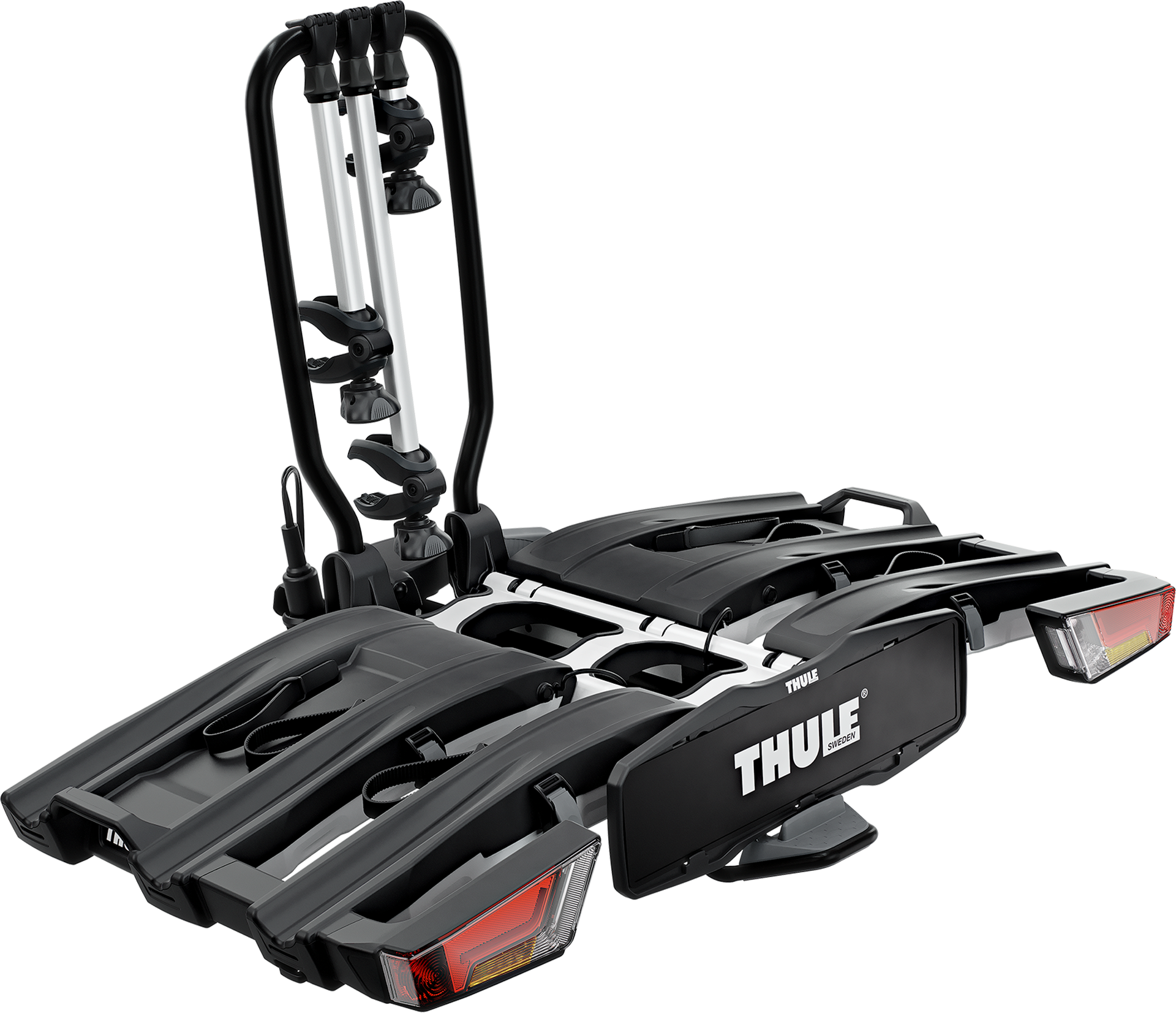 Thule EasyFold XT 934 13-pin Svart/Aluminium - Cykelhållare för 3 cykl - Cykelhållare