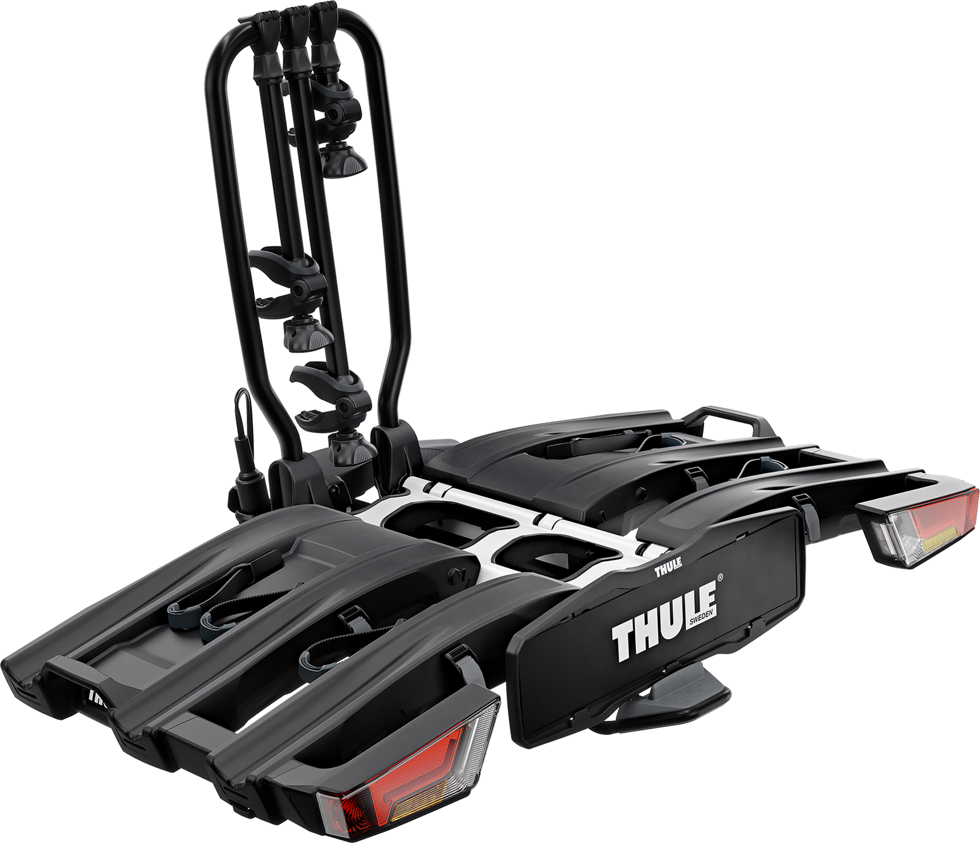 Thule EasyFold XT 934 13-pin Svart - Cykelhållare för 3 cyklar - Cykelhållare