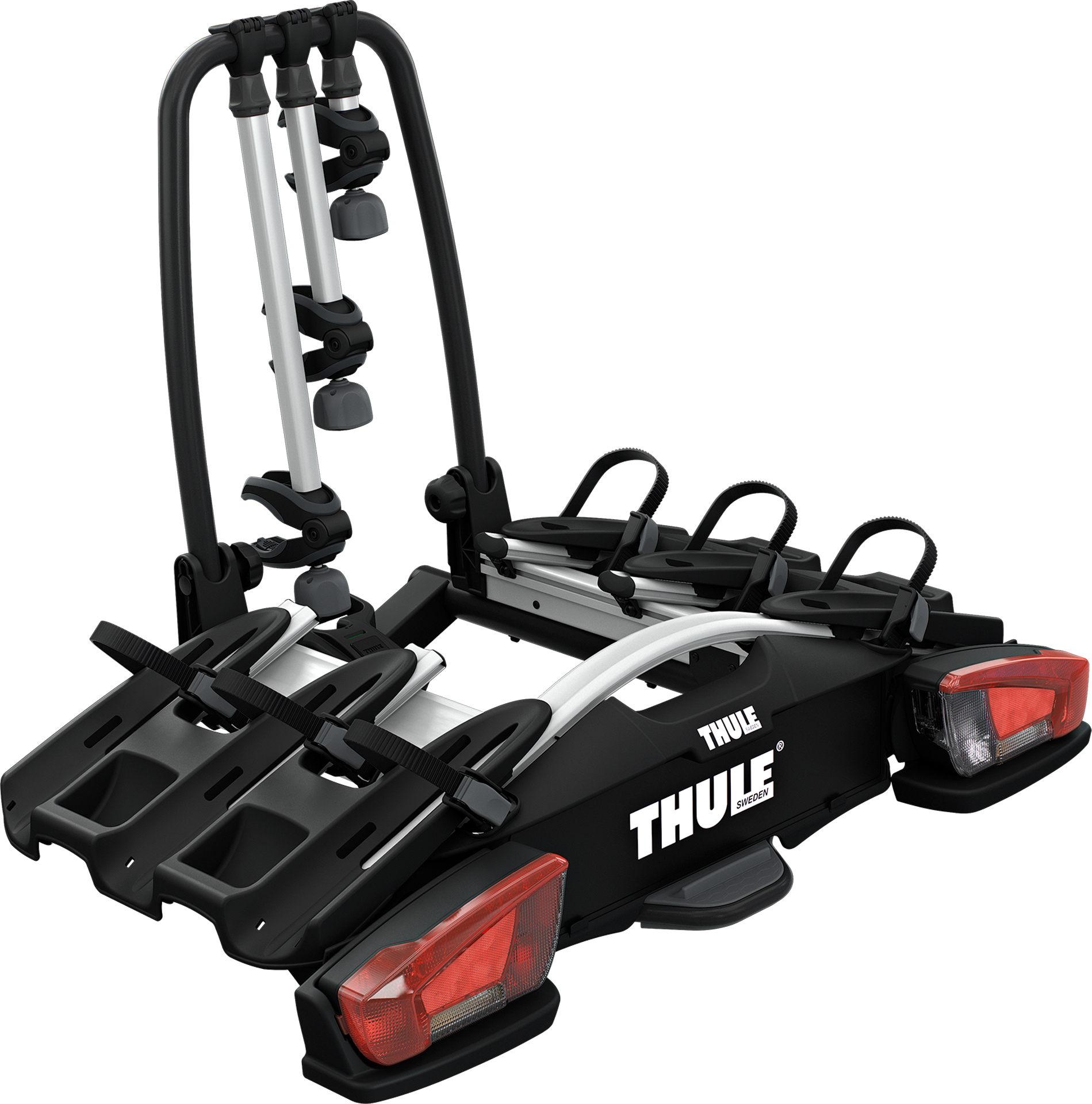Thule VeloCompact F 961 13-pin Aluminium - Cykelhållare för 3 cyklar - Cykelhållare
