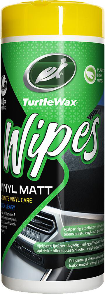 Turtle Wax Vinyl Matt - Wipes 40 st