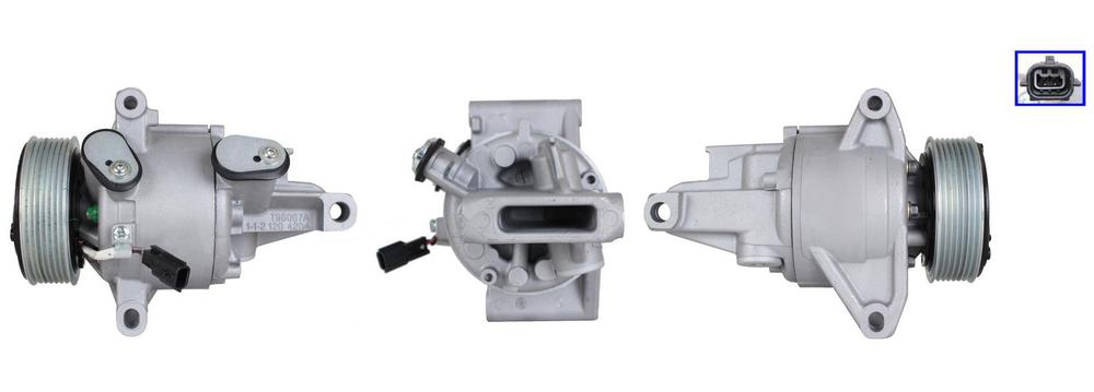 Kompressor Lucas - Dacia - Duster, Sandero, Logan. Nissan - Micra - OE 9260000Q0F,926003541R,926005214R,926005689R