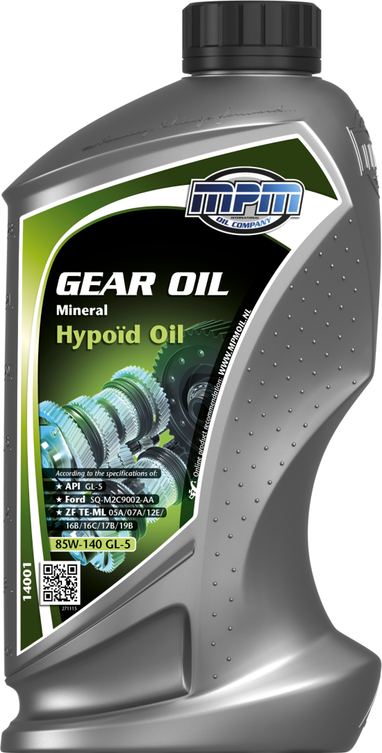 MPM 85W-140 Gl-5 Mineral Hypoid Olje 1 L - Nissan - Iveco - Fiat - Isuzu - Lada - Opel