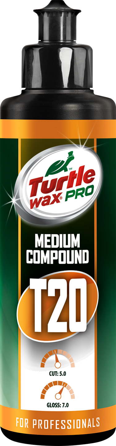 Turtle Wax Pro T20 Medium - Poleringsmaskin 250 ml