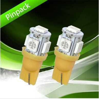 Ledson Gul/Oransje - LED-lys W5W 12 V 2-pakning