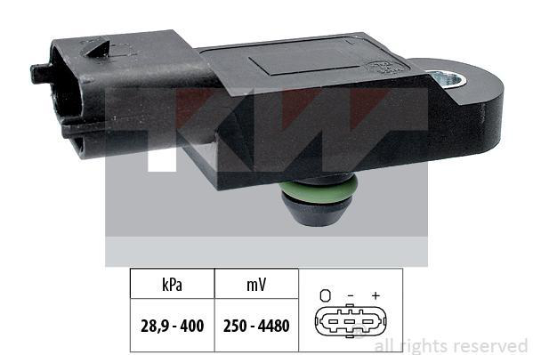 MAP Sensor - Renault - Trafic, Master, Grand scenic, Talisman, Espace, Alaskan. Nissan - Navara, Nv300, Nv400. Opel - Vivaro, Movano. Fiat - Talento