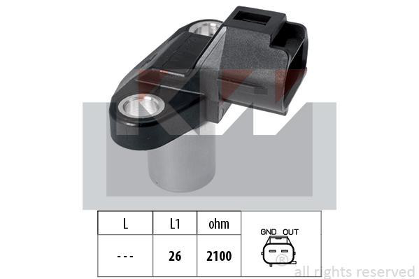 Kamaxelsensor KW - Saab - 9-5. Opel - Vectra, Signum. Renault - Espace, Grand espace, Vel satis - OE 7701052657,8971605350,97160535,5954375,6236600