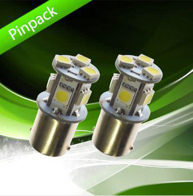 Ledson Röd - LED-lampa Bax 12 V 2-pack