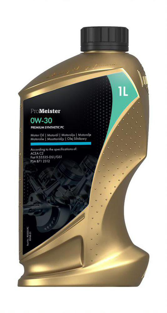 ProMeister Promeister Motor Oil Premium Synthetic PC 0W-30 Motorolje 1 - Motorolje