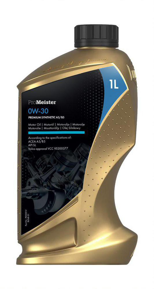 ProMeister Premium Synthetic A5/B5 0W-30 Motorolja 1 l - Motorolja - Volvo - Honda - Mazda - Kia - Mitsubishi - Land-rover - Fiat