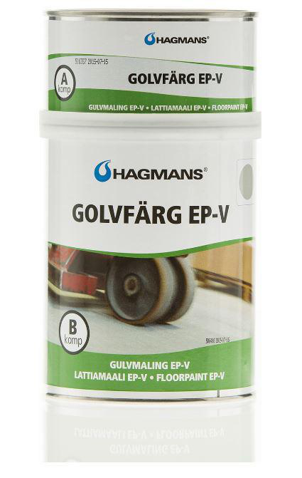 Hagmans EP-V 5003 - Golvfärg Garage Ljusgrå 1 l