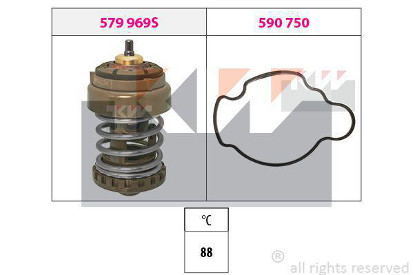 Termostat Facet - Mini - Mini. BMW - F48, F40, X2, 1-serie f40 - OE 11518472105,8472105