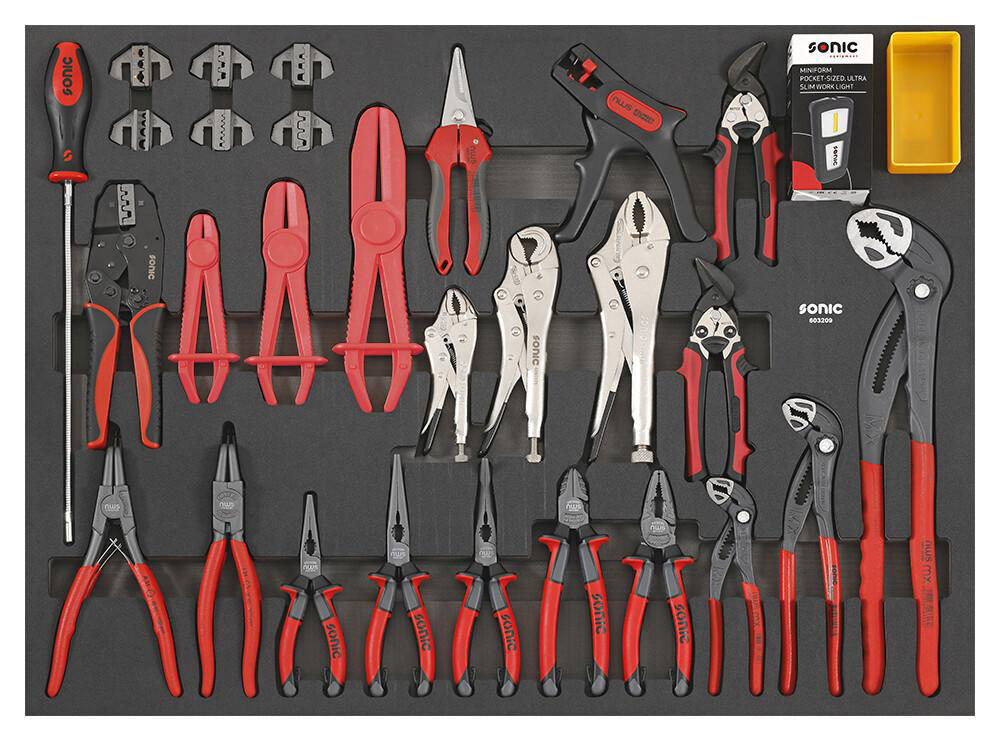 Tångsats SFS 32-Delar Heavy Duty Sonic