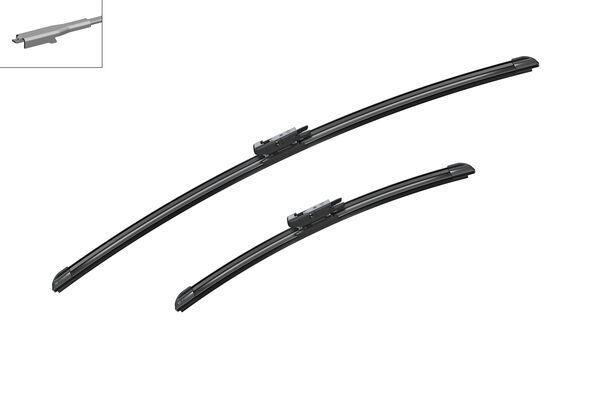Torkarblad/Vindrutetorkare Bosch Aerotwin A028S Flatblade - 2-pack - Opel - Corsa