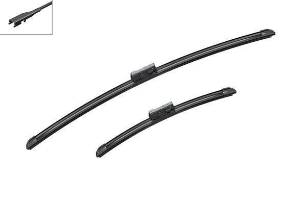 Torkarblad/Vindrutetorkare Bosch Aerotwin A746S Flatblade - 2-pack - Mg - Zs