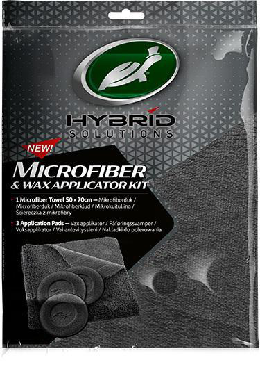 Turtle Wax Hybrid Solutions Microfiber Kit - Mikrofiberduk + applikato