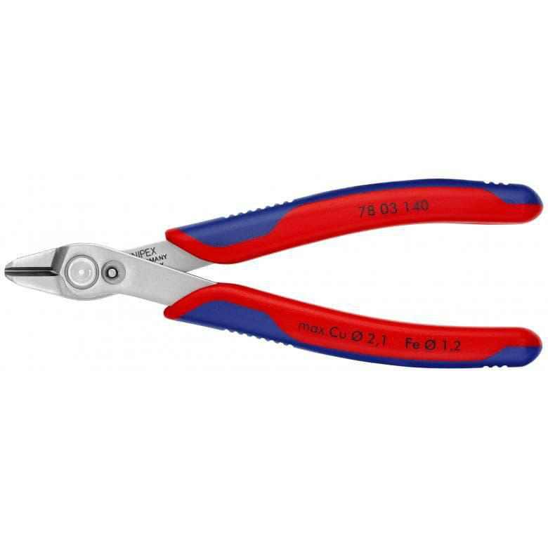 Electronic Super Knips XL Med flerkomponentsöverdrag 140 mm Knipex