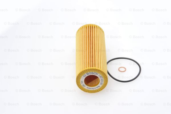 Bosch 1457429185 oljefilter – Høyde 155 mm, Diameter 64 mm, Delenummer - BMW - 1-SERIE-serie, E9*, E46, E60, X3 e83, E6. Alpina - D3