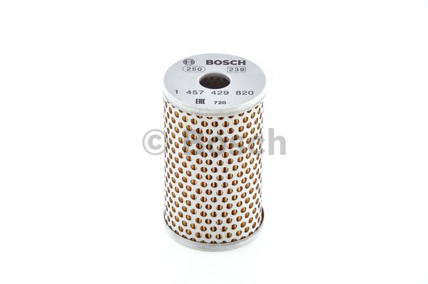 Bosch 1457429820 oljeefilter P9820 Høyde 101 mm, Diameter 60 mm – for - Iveco - Daily. Renault - Mascott. Mercedes - W461