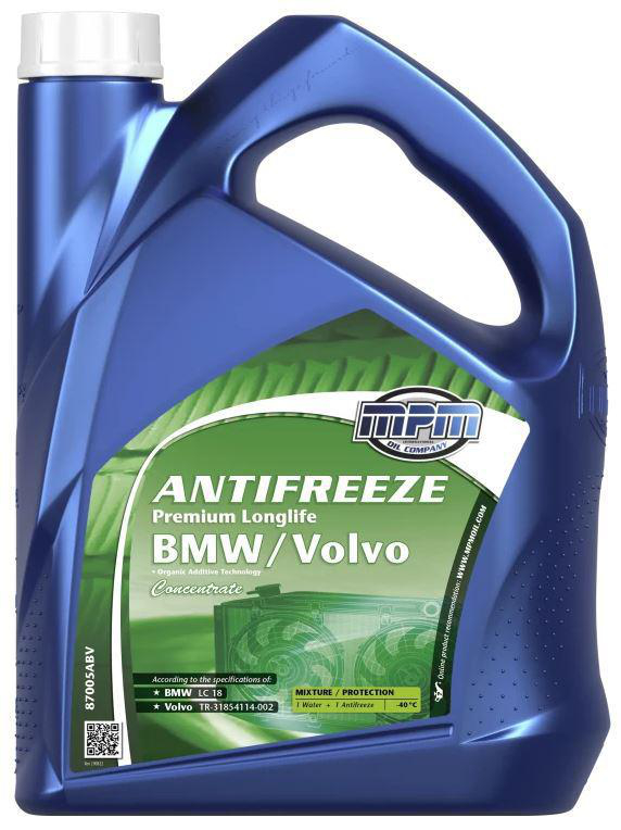 Glykol Longlife BMW & Volvo Concentrate 5L MPM