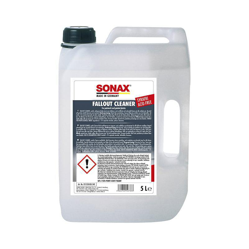 Sonax Fallout Cleaner - Flygrostlösare Dunk 5 l