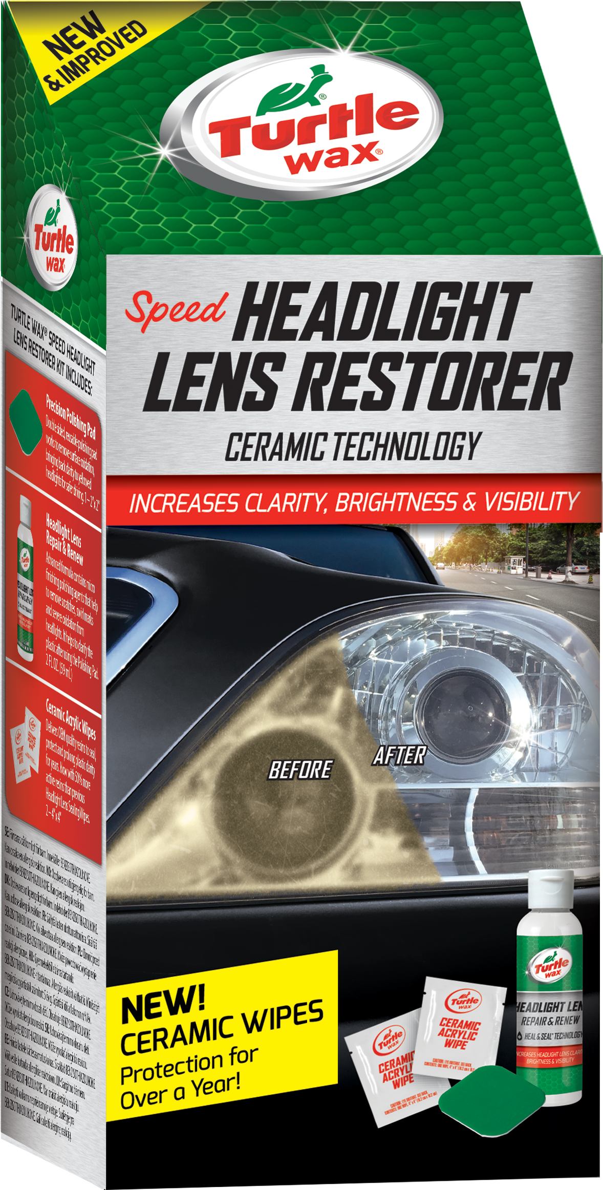 Turtle Wax Speed Headlight Restorer Kit - Strålkastarpolering