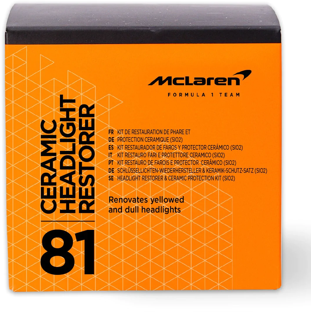 McLaren Ceramic Headlight Restorer & Protector Kit 81 & 83 - Strålkast