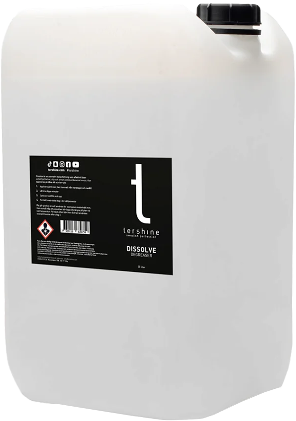 tershine Dissolve - Kallavfettning Dunk 25 l