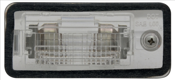 Nummerplåtsbelysning TYC - Audi - A4, A6, A3, Q7, S4, A8, S3, Rs6, S6, Rs3, A8 quattro, S8, Rs4 - OE 8E0943021,8E0943021B,8E0807430A