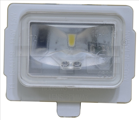 Skyltlykta TYC - Mercedes - E-klass, W205, S-klass, Cls-klass, W222, C218, R231 - OE A0999067000,0999067000