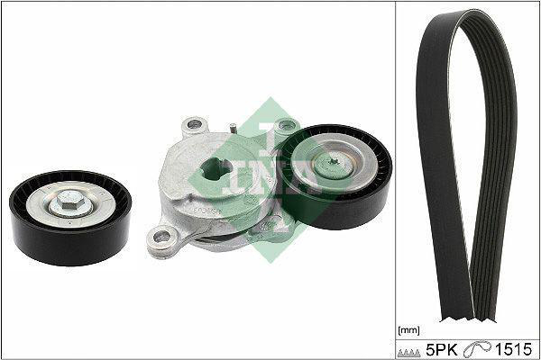Drivremssats INA - Mercedes - A-klass, W176, W117, Cla, W246, X156, H247, B-klass, X247