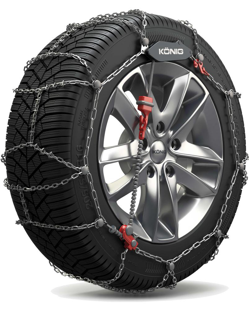 König CL-10 070 - Snökedjor 2 st - Toyota - VW - Ford - Volvo - Skoda - Saab - Audi - Opel