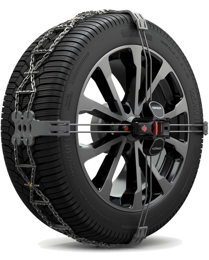 König K-Summit XL K55 - Snökedjor 2 st - Fiat - Toyota - Mercedes - Subaru - Renault - VW - Jeep - Chevrolet
