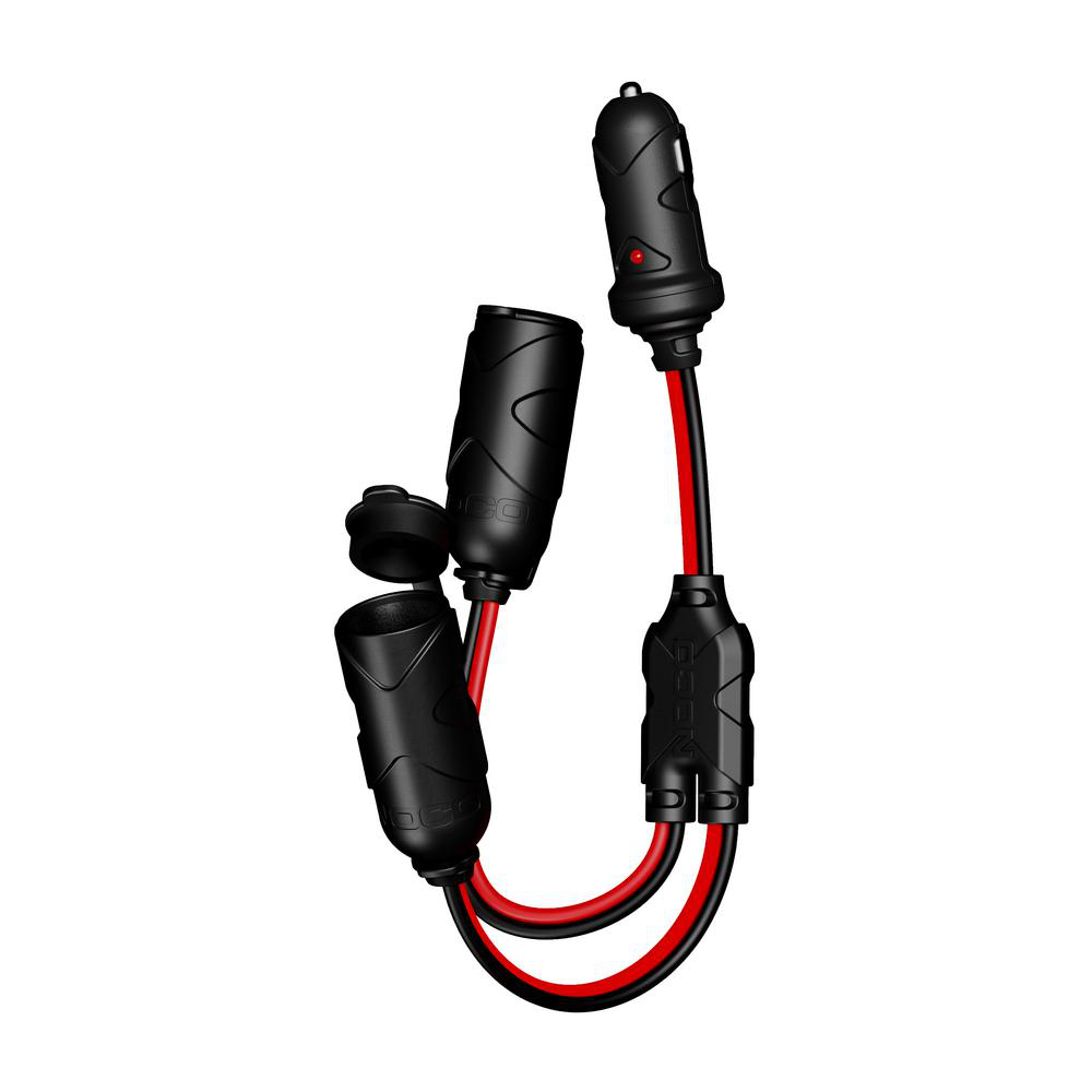 NOCO GC020 12V sigarettkabel - Splitter 2-veis