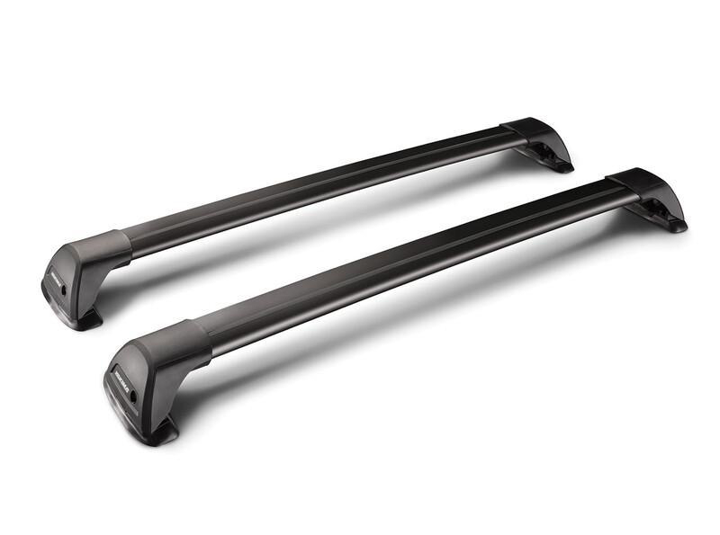 Yakima FlushBar Svart - Komplett takräcke för Integrerad reling - Renault - Talisman