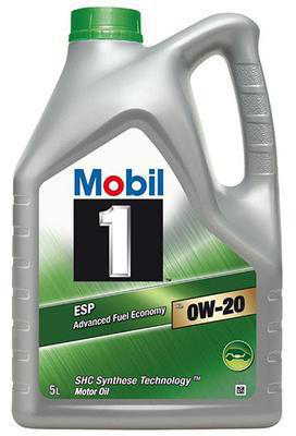 Mobil 1 ESP X2 0W-20 Motorolja Dunk 5 l - Motorolja - VW - Toyota - Audi - Renault - Skoda - Mercedes - Kia - Hyundai