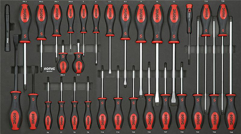 Verktøyet setter inn skum