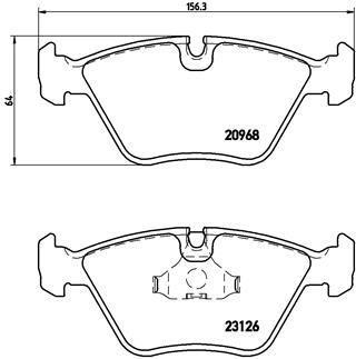 Bromsbelägg | Bromskloss