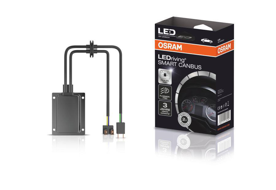 Reläsats LEDriving Smart Can Bus 01 Osram - Opel - Astra. Ford - Transit. Audi - A6, S6. BMW - E9*, X3 f25, X3. Mercedes - W204, W169. VW - Sharan