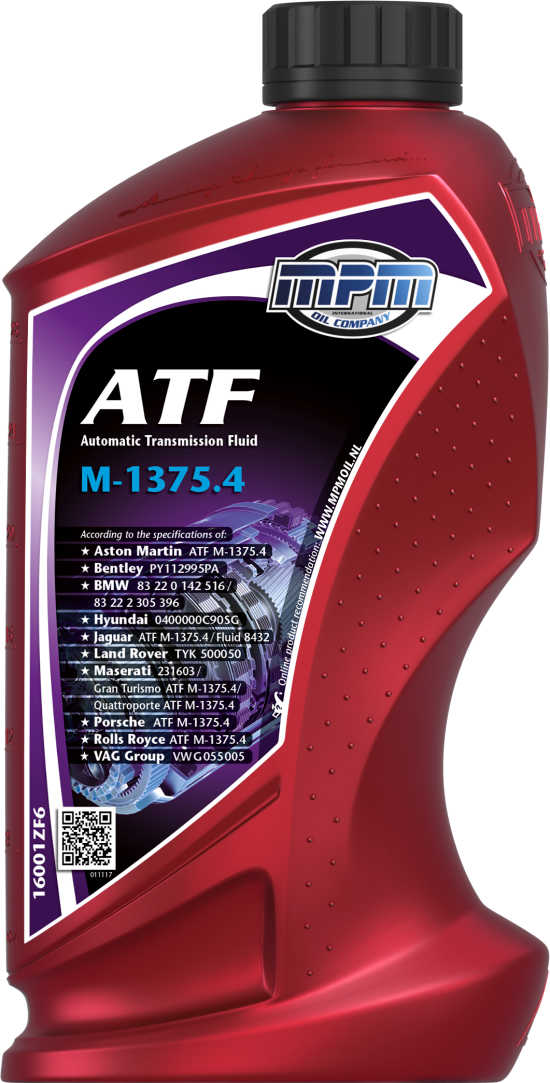 MPM ATF Automatic Transmission Fluid M-1375.4 1L MPM - Audi - BMW - Hyundai - Land-rover - Jaguar - Ford - Bentley - Maserati