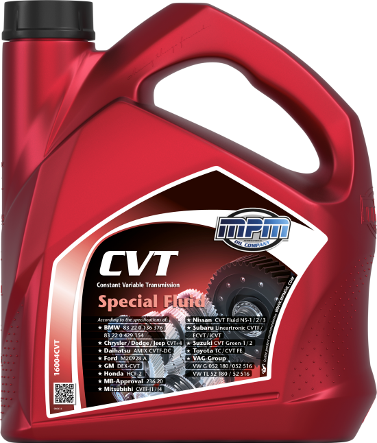 MPM CVT Spesialvæske 4 l - Toyota - Audi - Nissan - Ford - Subaru - Mitsubishi - Honda - Mini