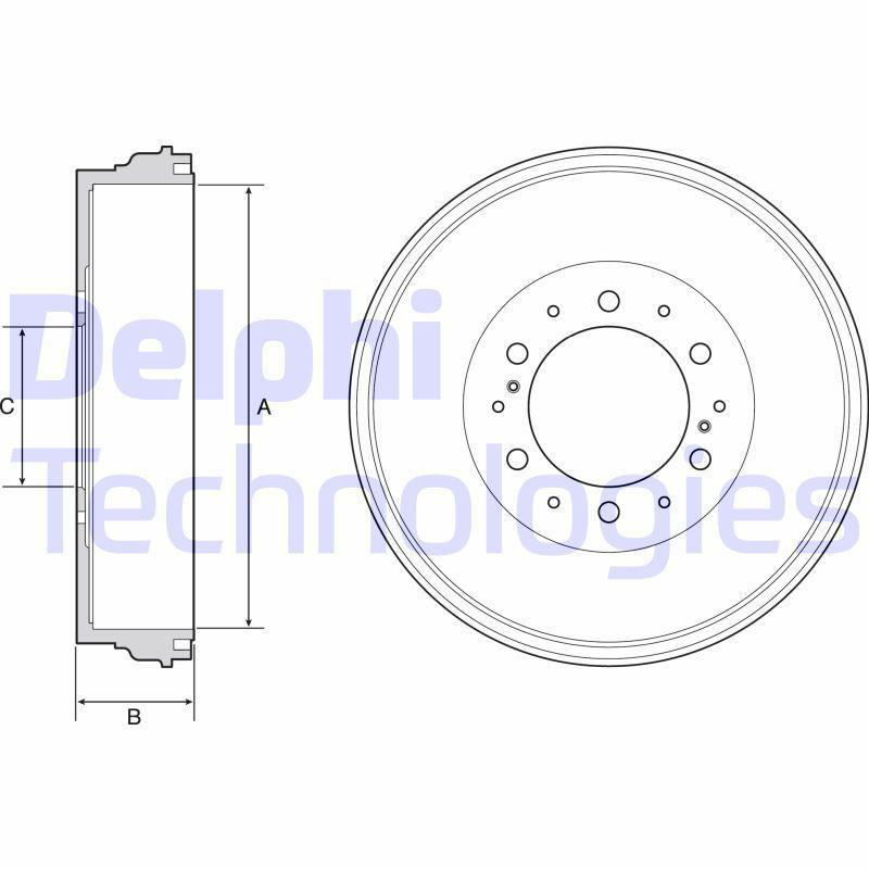 Bromstrumma Delphi - Toyota - Hi-lux