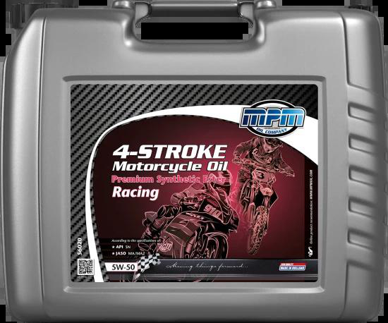 MPM 4-Stroke Motorcycle Oil 5W-50 Prem.Synth MPM