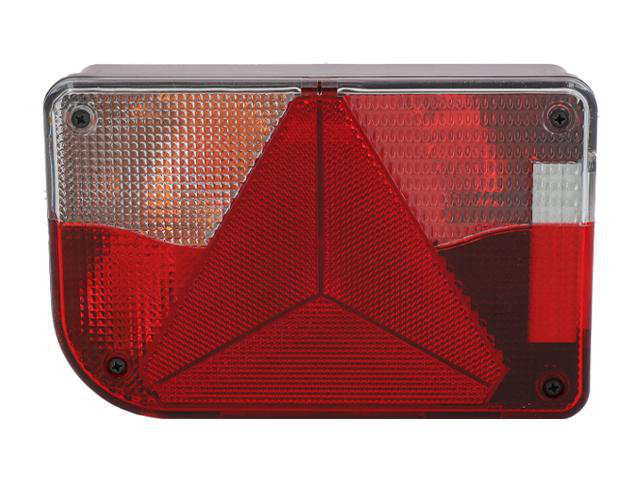 Baklys Jokon v 200*130*56 med triangelrefleks og skiltbelysning. Bajon
