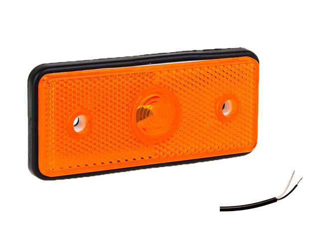 LED Sidomarkeringsljus Valeryd Gul med reflex Valeryd