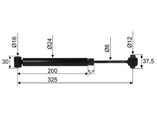 Påskjutsdämpare AL-KO 161VB/VB-2 Valeryd