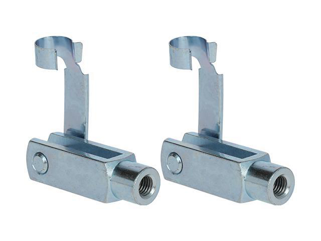 Gaffelhuvud för bromsstång M8 CC=48mm, total längd=58mm, (2-pack) Vale