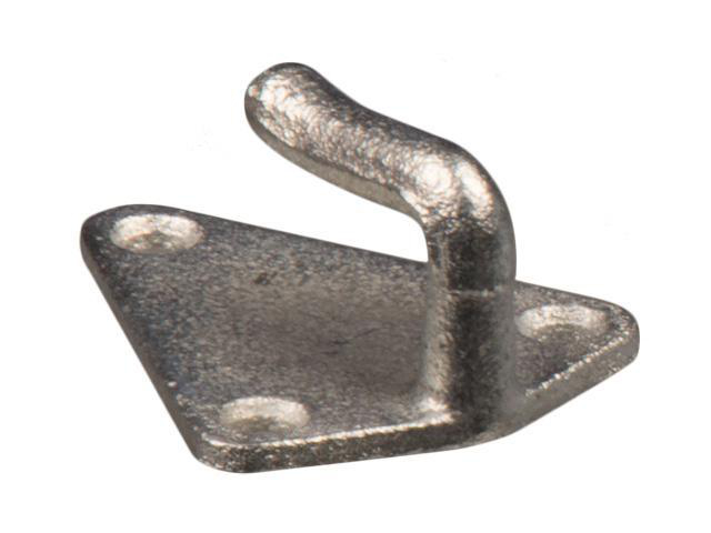 Festekrok Metall For Lastenett med popnagle (10pk)