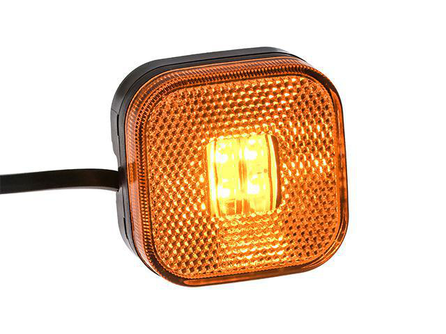 LED Sidomarkeringsljus Valeryd gul med reflex Valeryd