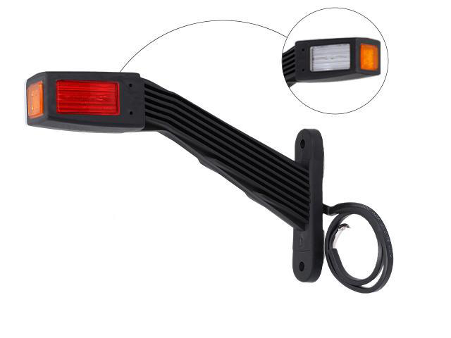 LED Breddmarkeringslykta Valeryd Vä 120x128x37,5mm Valeryd
